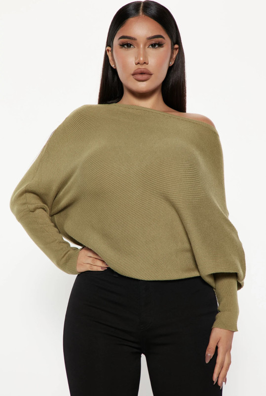 Karly Sweater -Olive