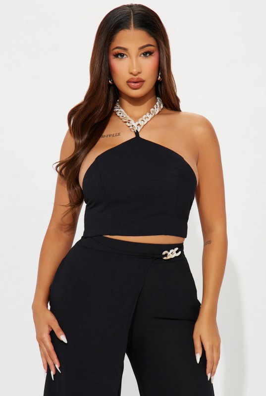 Vivian Pant Set - Black