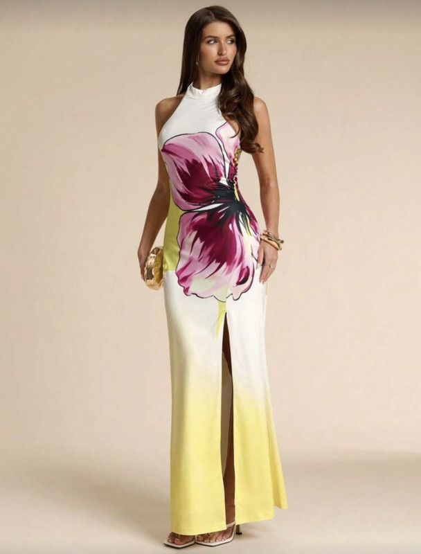 Floral Print Summer Casual Dress
