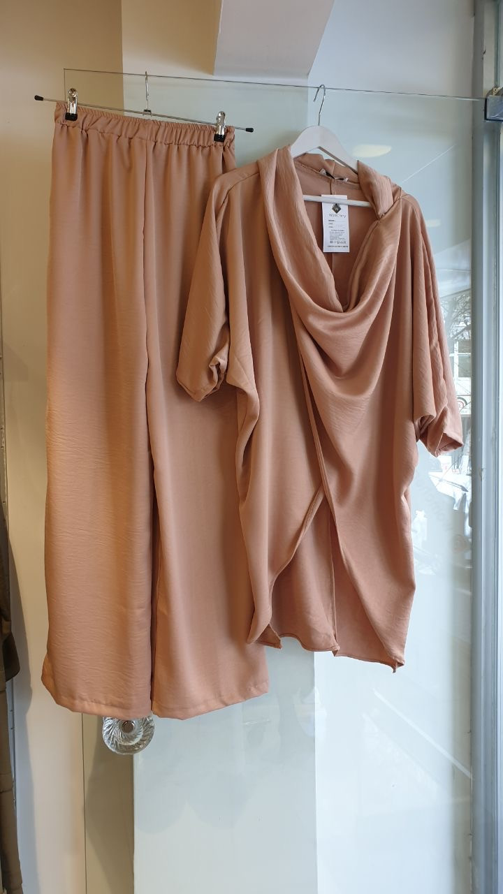 Nude long turkey set