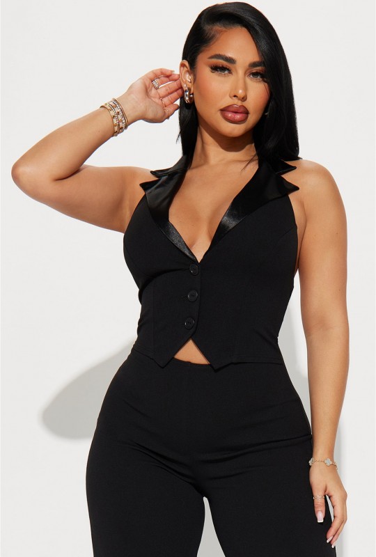 Natasha Marie Jumpsuit - Black